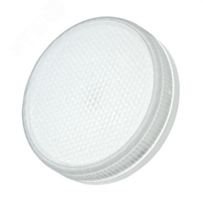 PLED- ECO-GX53  6w  4000K FROST 460Lm D75*26mm Jazzway
