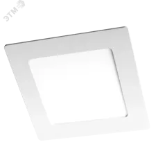 PPL-S  9w 4000K IP40 WH 145мм встр/квадр Jazzway