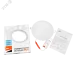 PPL-R  3w 6500K IP40 WH d90мм встр/круг Jazzway