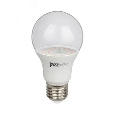 PPG A60 Agro  9w CLEAR E27 IP20 ( для растений) Jazzway