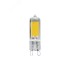 PLED-G9 COB  3w 240Lm 4000K 220В (стекло d13.6*50мм) Jazzway
