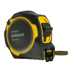 MTS-810-P Рулетка, 10 м х 25 мм, магнит, II класс точности, двухстороннее нанесение, STEKKER