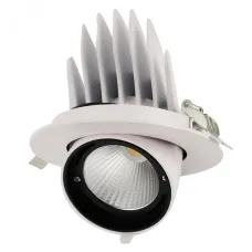 PLED DL4 40W 4000K 24° поворот  White  IP40 Jazzway