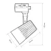 PTR  0140-2 40w 4000K 24° WH (белый) IP40 Jazzway