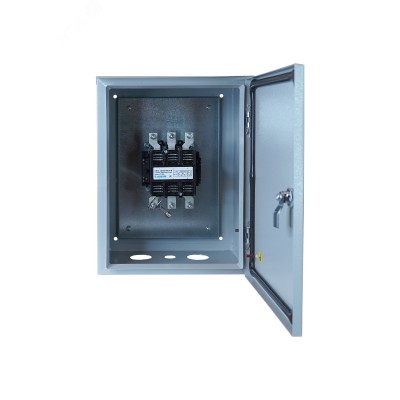 Пускатель электромагнитный ПМ12-125110 У2 В 380В 2з+2р 125А нереверс. б/реле в корпусе 400х300х220 без кнопок IP54 Электротехник ET036986