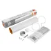 PTR  2310 10w 4000K 30° WH 400мм на подвесе 1м IP40 Jazzway