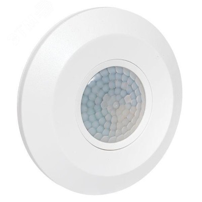 ИК-датчик движения потолочный 800Вт 360 градусов до 6 м IP20 MS-24B