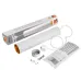 PTR  2310 10w 3000K 30° WH 400мм на подвесе 1м IP40 Jazzway