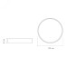 PPB Sсandic-R 24w 4000K WH IP20 D330*60 Jazzway