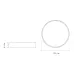 PPB Sсandic-R 24w 4000K GR IP20 D330*60 Jazzway