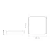 PPB Sсandic-S 36w 4000K GR IP20 330*330*55 Jazzway