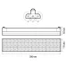 PTR  2260R 3S  60w 3000K 60° WH (белый) 280mm IP40 Jazzway