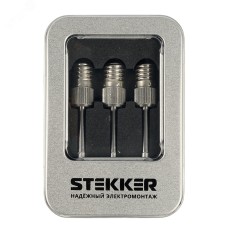 APL7-801-3 Набор сменных жал для беспроводного паяльника PLE801-08, 3 шт