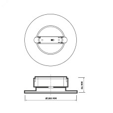 Светильник трековый светодиодный низковольтный ДПО16 3405 5w 4000K 100° 40В черный IP20 JazzWay