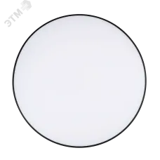 Светильник светодиодный ДБО-36w OPAL 6500К черный 2880Лм IP20