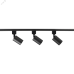 Набор светильников трековых ДПО-3х12Вт, 2880 (3х960) Лм черный IP40 JazzWay