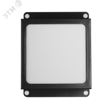 Светильник светодиодный ДВО 089/G OPAL 9W 4000K черный IP40 780Лм JazzWay