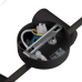 Светильник декоративный ДПО 0404 4xGU10 черный 230V IP20 JazzWay
