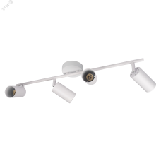 Светильник декоративный ДПО 0404 4xGU10 белый 230V IP20 JazzWay