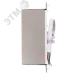 Светильник светодиодный ДВО 089/G OPAL 9W 3000K GREY IP40 780 Лм Грильято 100х100 мм Домино JazzWay