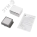 Светильник светодиодный ДВО 089/G OPAL 9W 3000K GREY IP40 780 Лм Грильято 100х100 мм Домино JazzWay