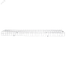 Решетка защитная 1600*264*95 белая Jazzway