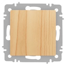 Кнопка Intro Accent 6-109-11 10А-250В, IP20, СУ, Accent, сосна