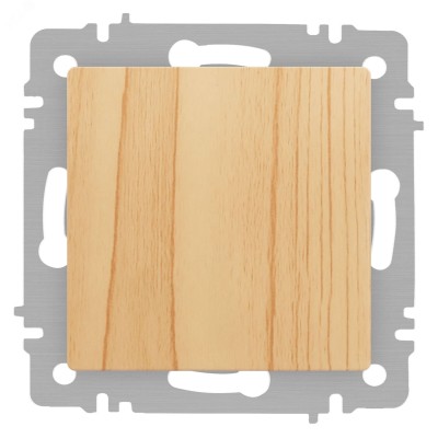 Кнопка Intro Accent 6-109-11 10А-250В, IP20, СУ, Accent, сосна