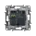 Розетка USB A+A 15Вт антрацит ETIKA