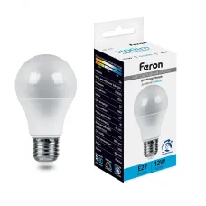 Лампа светодиодная диммируемая, (12W) 230V E27 6400K A60, LB-931