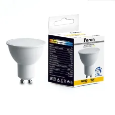 Лампа светодиодная диммируемая, (9W) 230V GU10 2700K MR16, LB-561