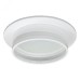 Светильник потолочный встраиваемый, 15W 230V GX53, белый, круг, без лампы, DL502 LUNA