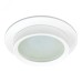 Светильник потолочный встраиваемый, 15W 230V GX53, IP44, белый, круг, без лампы, DL504