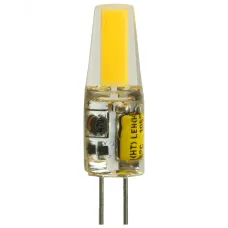 Лампа светодиодная, (3W) 12V G4 4000K JC, LB-424