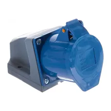 Розетка стационарная ССИ-123 2Р+РЕ 32А 200-250В IP44 IEK