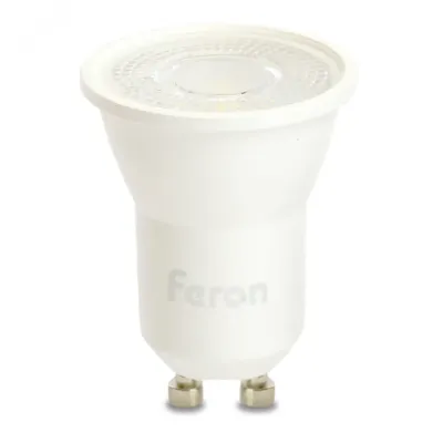 Лампа светодиодная, (5W) 230V GU10 2700K MR11 с линзой 38 градусов, LB-272