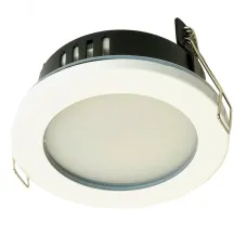 Светильник потолочный встраиваемый, 15W 230V GX53, IP44, белый, без лампы, DL544