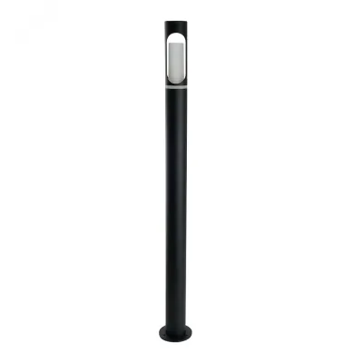 Светильник для наружного освещения DH1106 15W, 230V, без лампы, GU10, 60*60*900мм, черный (столб)