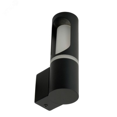 Светильник для наружного освещения DH1101 15W, 230V, GU10 60*200мм, черный (на стену вверх)