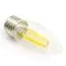 Лампа светодиодная, 980LM 6W 175-265V E27 4000K C35 прозрачная, LB-1206