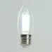Лампа светодиодная, 1000LM 6W 175-265V E27 6400K C35 прозрачная, LB-1206