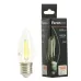 Лампа светодиодная, 1000LM 6W 175-265V E27 6400K C35 прозрачная, LB-1206
