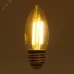 Лампа светодиодная, 1280LM 8W 175-265V E27 2700K C35 прозрачная, LB-1208