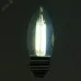Лампа светодиодная, 1320LM 8W 175-265V E27 6400K C35 прозрачная, LB-1208