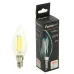 Лампа светодиодная, 1000LM 6W 175-265V E14 6400K C35 прозрачная, LB-1206
