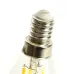 Лампа светодиодная, 1000LM 6W 175-265V E14 6400K C35 прозрачная, LB-1206