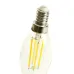 Лампа светодиодная, 1000LM 6W 175-265V E14 6400K C35 прозрачная, LB-1206