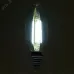 Лампа светодиодная, 1000LM 6W 175-265V E14 6400K C35 прозрачная, LB-1206