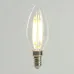 Лампа светодиодная, 1280LM 8W 175-265V E14 2700K C35 прозрачная, LB-1208