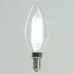 Лампа светодиодная, 1320LM 8W 175-265V E14 6400K C35 прозрачная, LB-1208